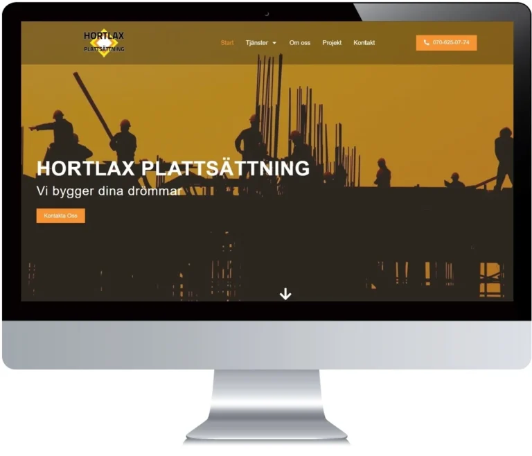 Diseño web empresa de construccion